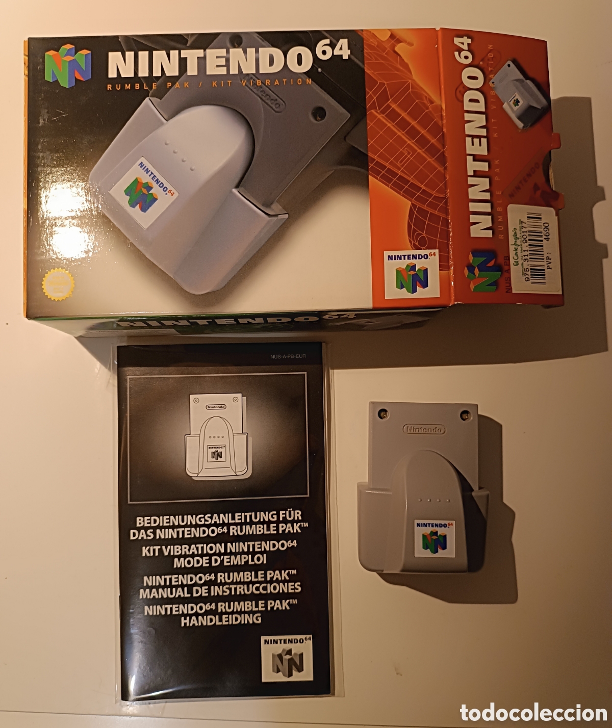 Videojuegos y consolas: Rumble Pak Nintendo 64