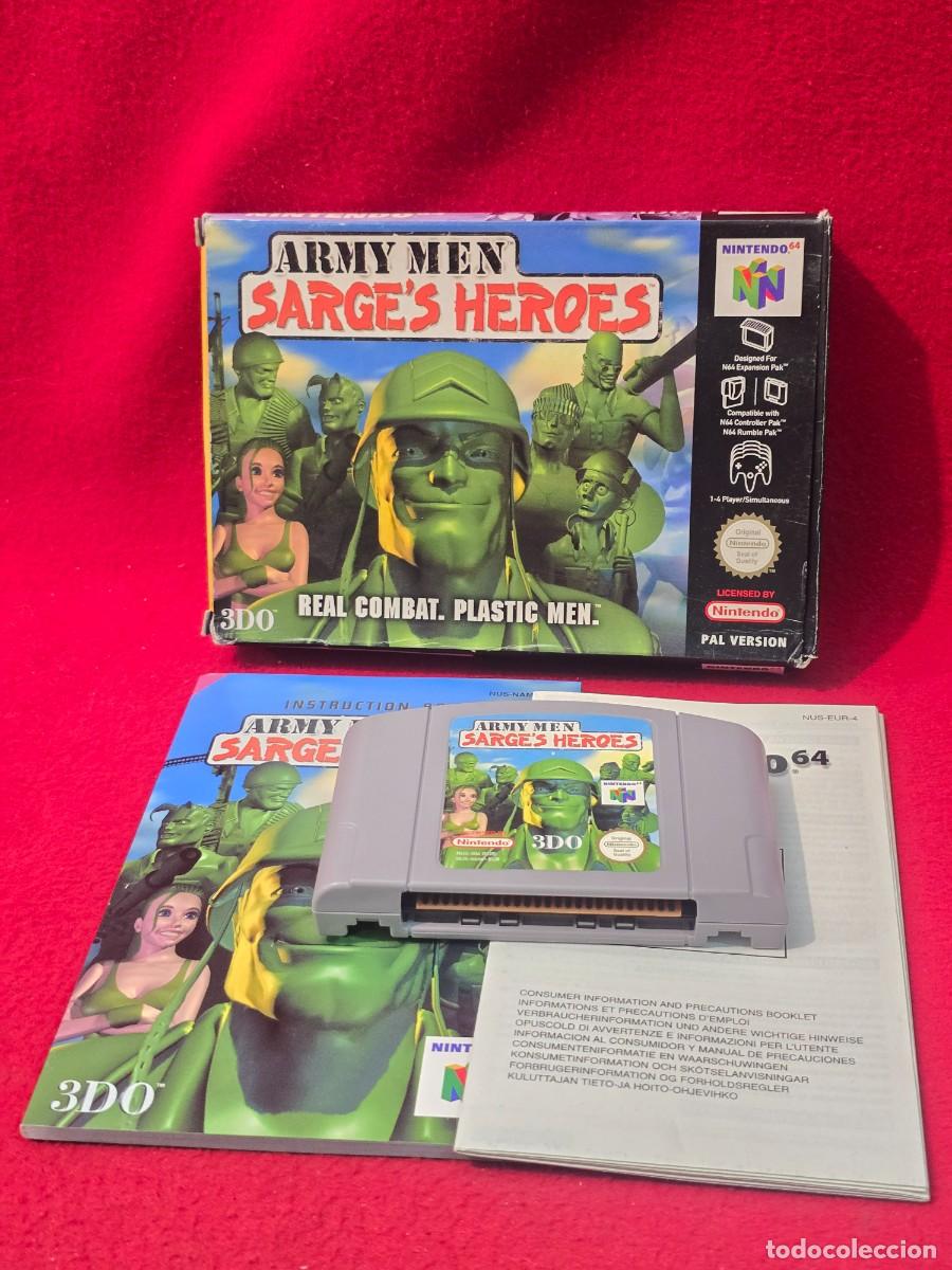 Videojuegos y consolas: JUEGO DE NINTENDO 64 : ARMY MEN SARGE'S HEROES