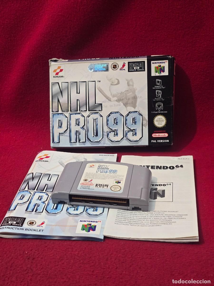 Videojuegos y consolas: JUEGO DE NINTENDO 64 : NHL PRO 99