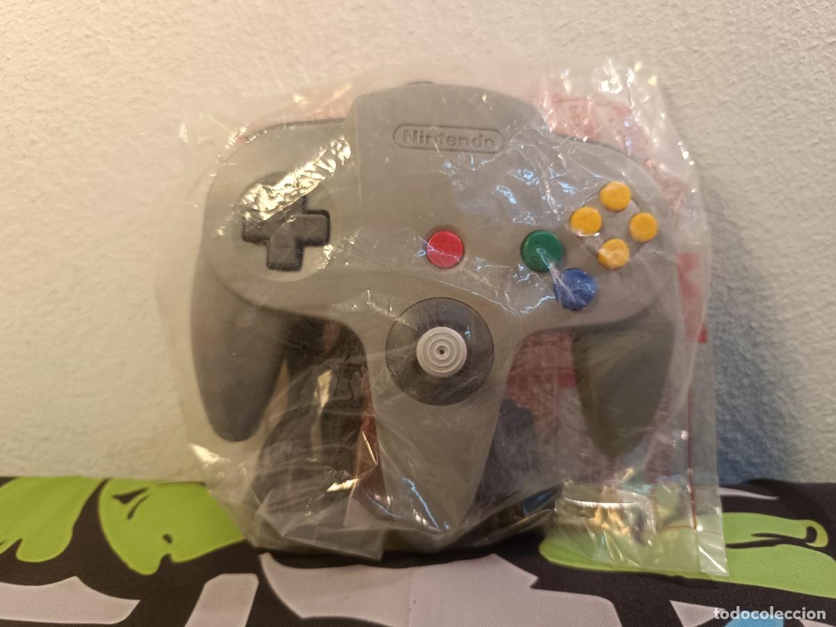 Videojuegos y consolas: Mando oficial original gris Nintendo 64 Nuevo!!