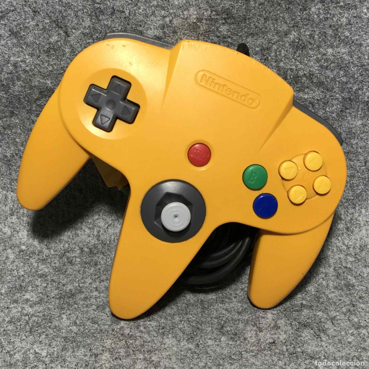 Videojuegos y consolas: CONTROLLER OFICIAL AMARILLO NINTENDO 64