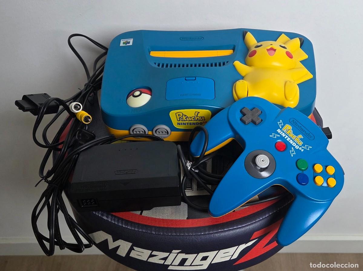 Videogiochi e Consoli: N64 Edici&oacute;n Pikachu Jap + mando + Expansi&oacute;n Pack