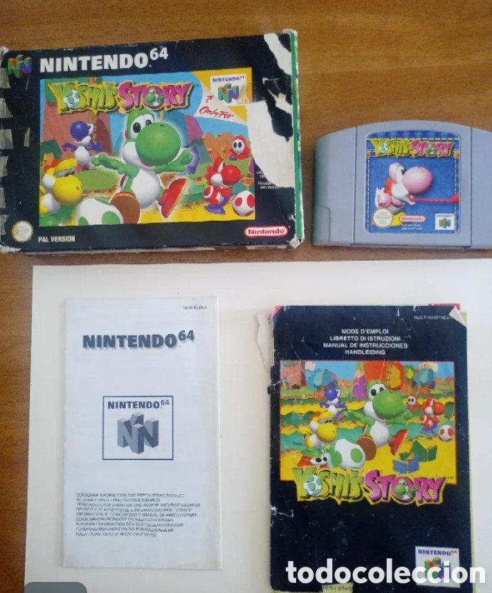 Videojuegos y consolas: Yoshi's Story Pal Version N64