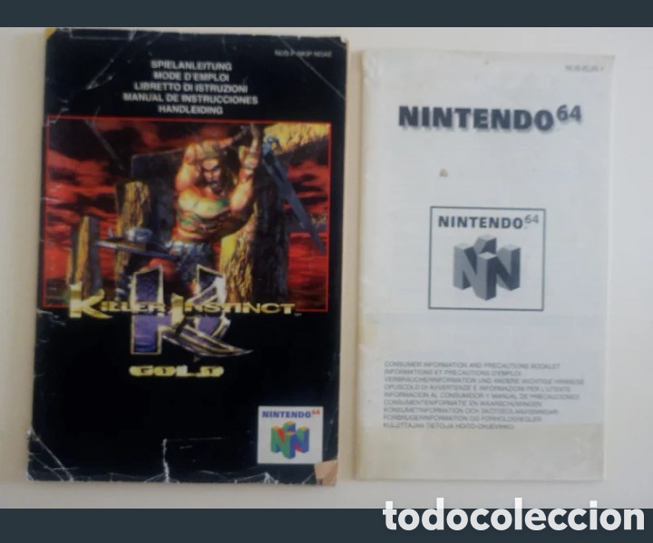 Videojuegos y consolas: Killer Instinct Gold N64 - Foto 1