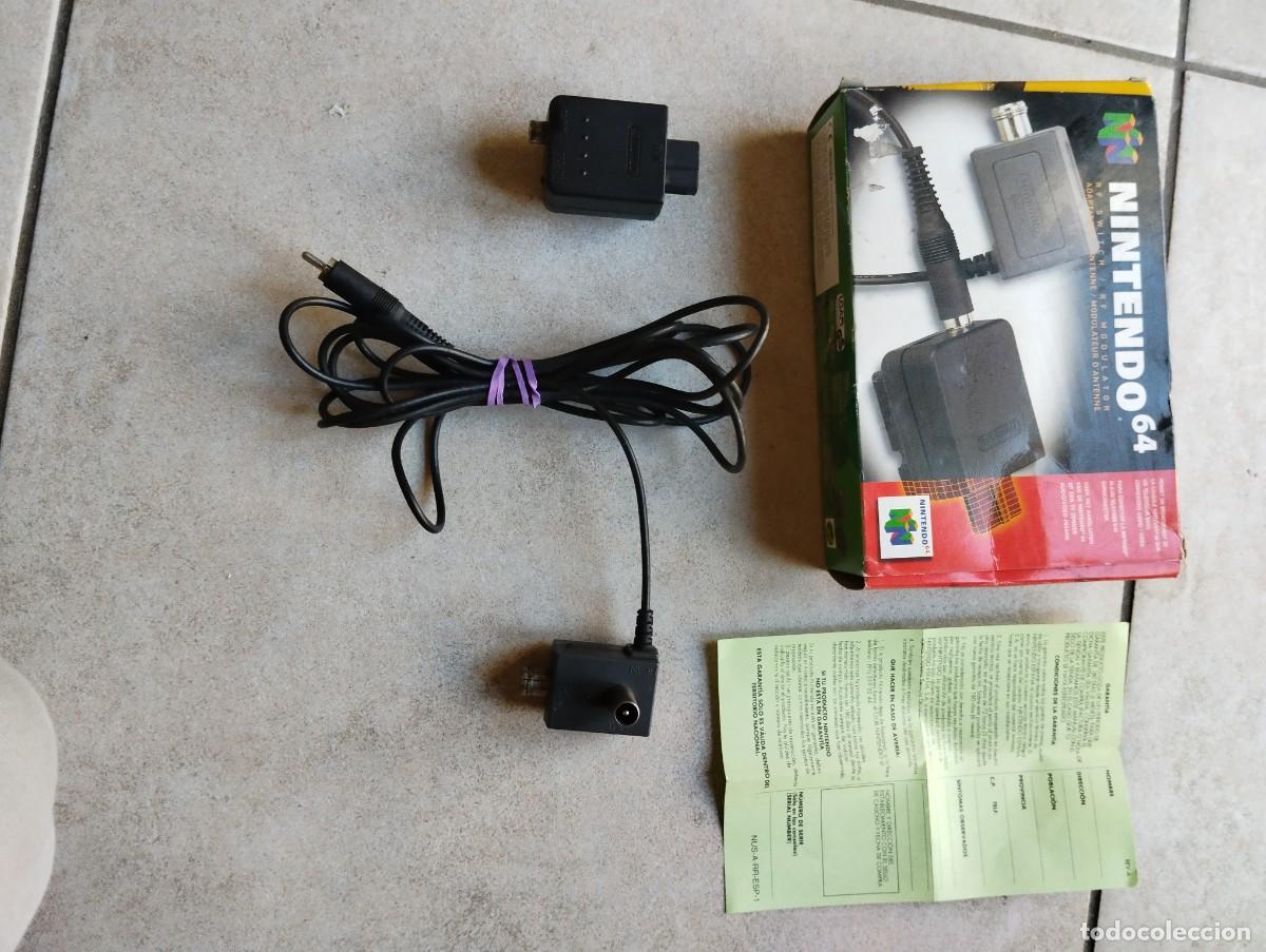 Video Games and Consoles: MODULADOR RF PARA N64 NINTENDO 64 CON CAJA ORIGINAL