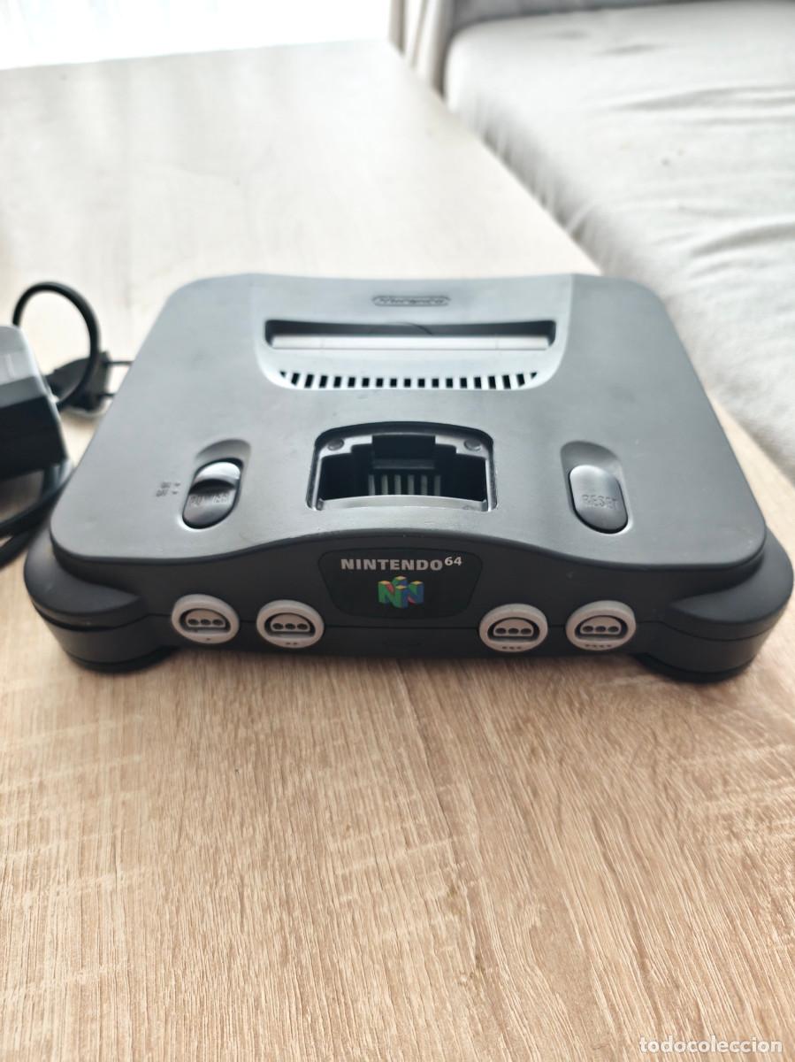 Videojuegos y consolas: Consola Nintendo 64 Negra - Foto 2