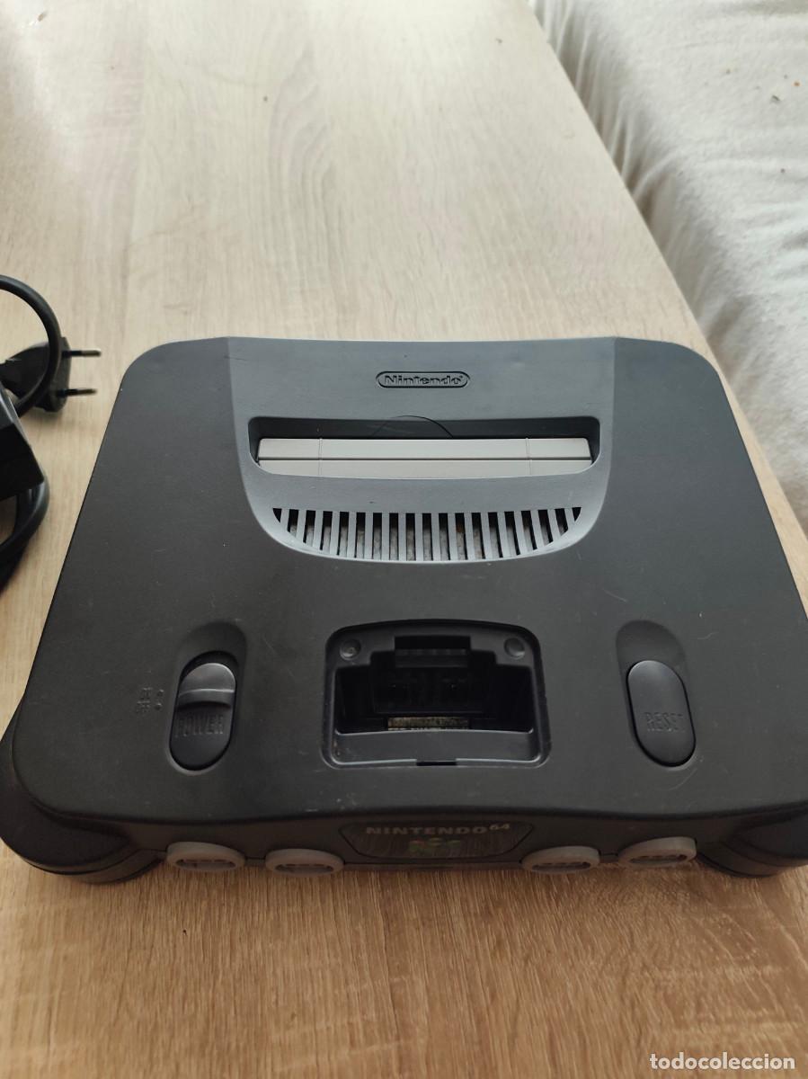 Videojuegos y consolas: Consola Nintendo 64 Negra - Foto 3