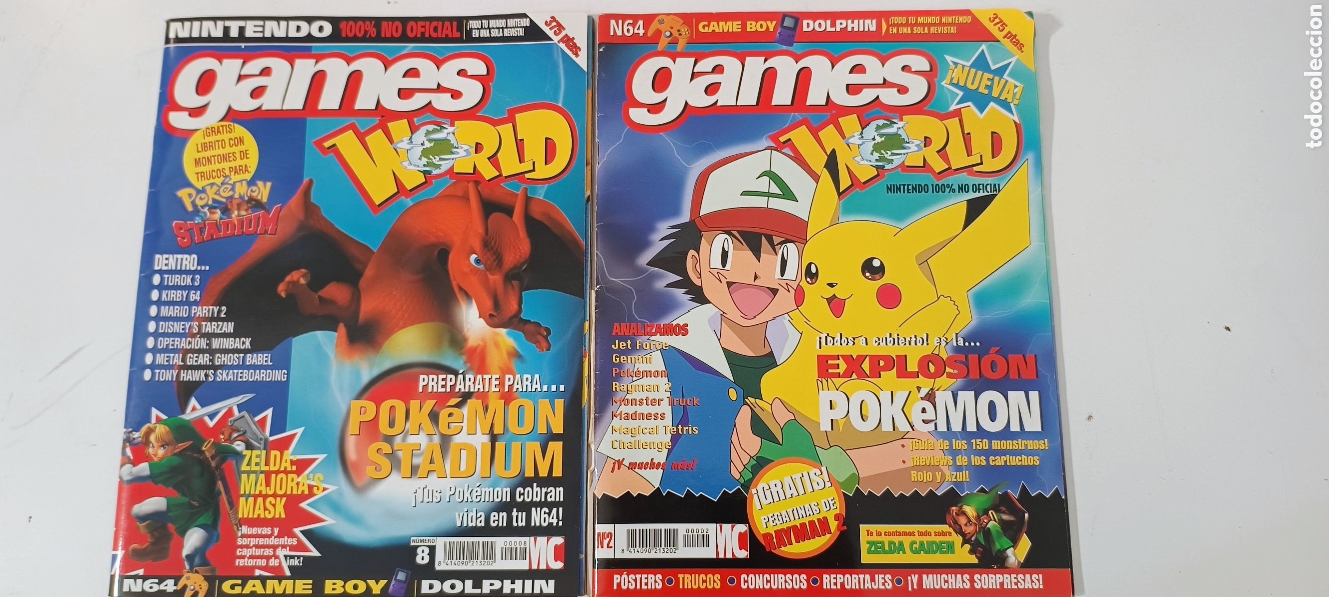 Videojuegos y consolas: Games World revistas de 1999 y 2000