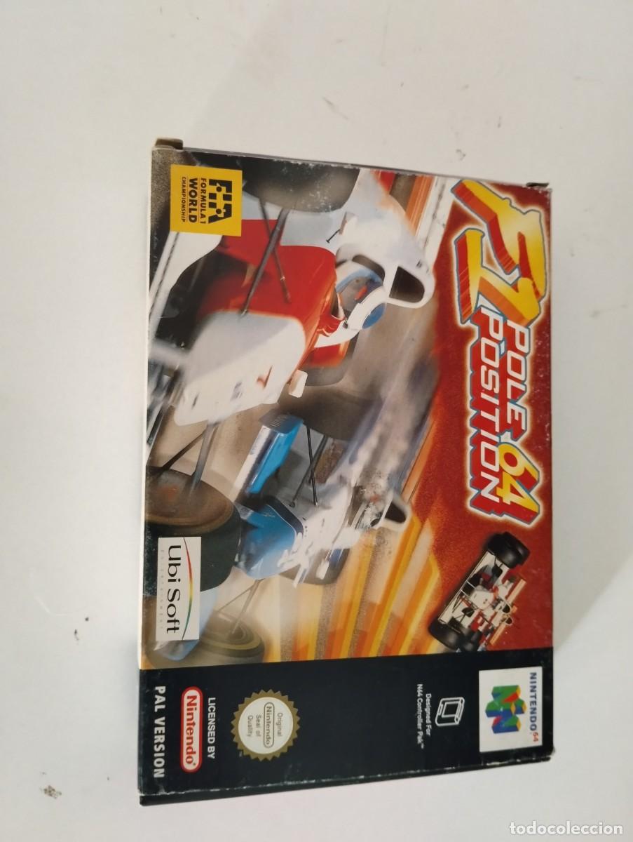 Videojuegos y consolas: F1 POLE POSITION NINTENDO 64 N64 COMPLETO PAL-EUROPA , EN MUY BUEN ESTADO