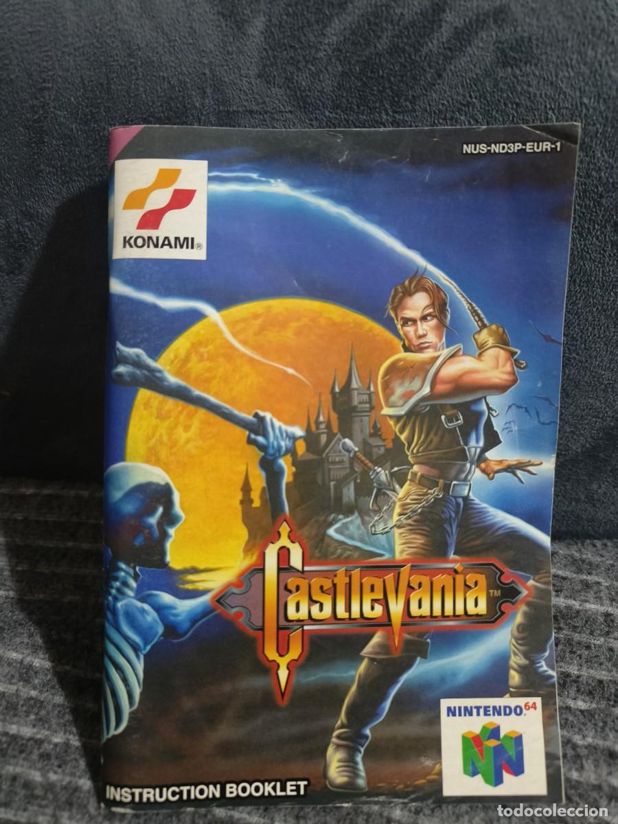 Videojuegos y consolas: Ocasion ! Manual de instrucciones Original Multi idiomas Castlevania Nintendo 64