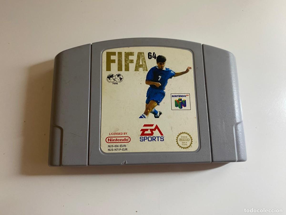 Videojuegos y consolas: Cartucho videojuego FIFA 64 Nintendo 64 N64
