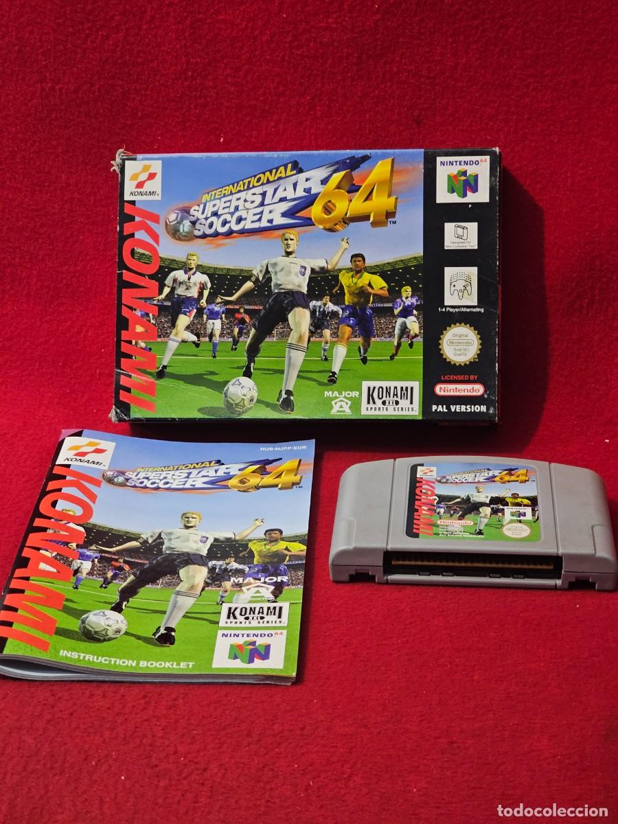 Videojuegos y consolas: JUEGO NINTENDO 64 :INTERNATIONAL SUPERSTAR SOCCER 64