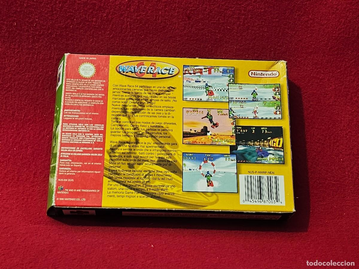 Videojuegos y consolas: JUEGO NINTENDO 64 : WAVE RACE - Foto 9