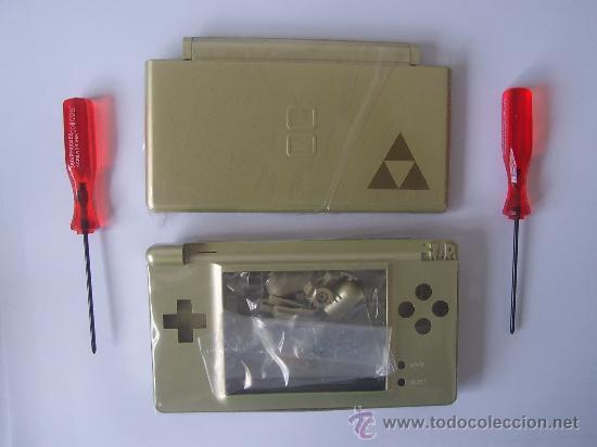 Carcasa Dorada Zelda Para Nds Lite Sold Through Direct Sale 28710235