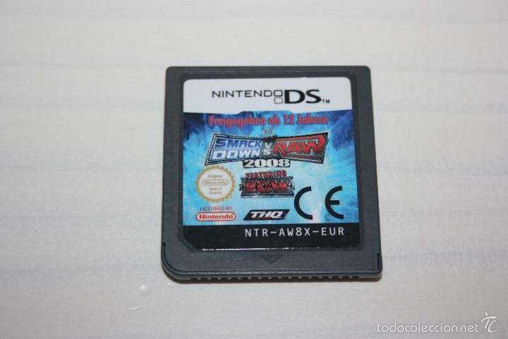Videojuegos y consolas: NINTENDO DS SMACK DOWN VS RAW 2008 - Foto 1