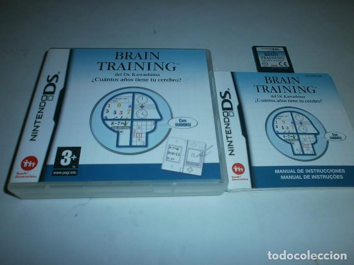 Videojuegos y consolas: BRAIN TRAINING NINTENDO DS PAL ESPA&Ntilde;A COMPLETO - Foto 1
