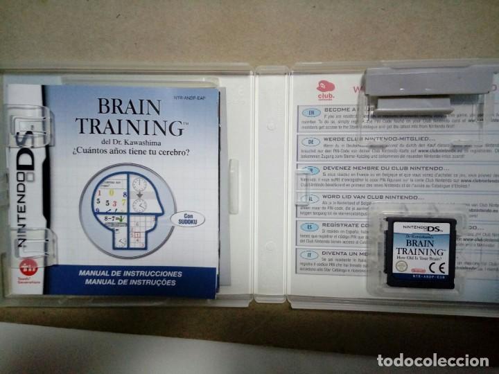 Videojuegos y consolas: BRAIN TRAINING. NINTENDO DS. COMPLETO. - Foto 2