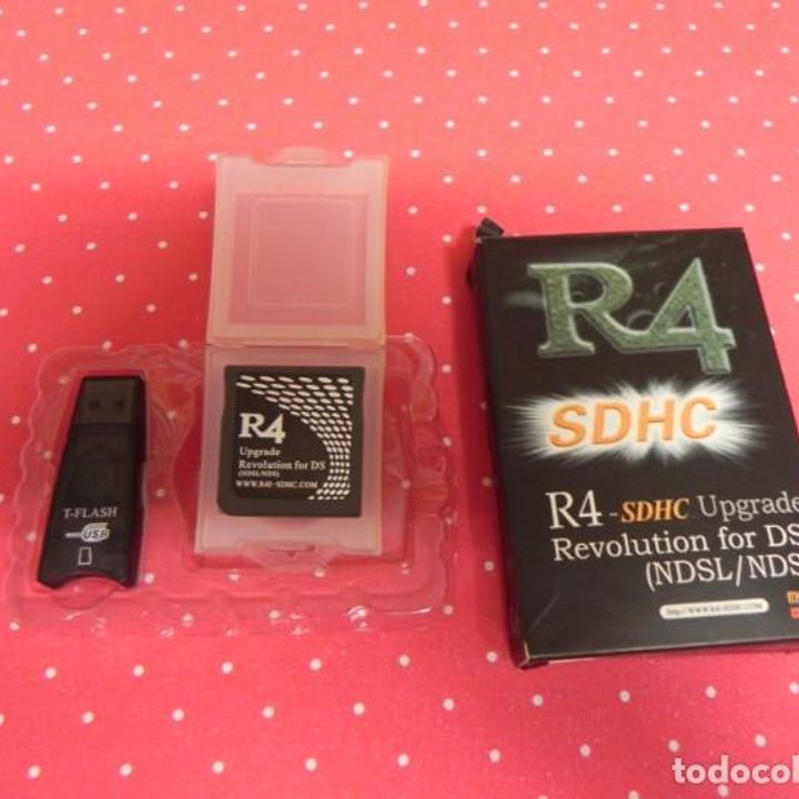 Tarjeta R4 R 4 Upgrade Revolution Para Nintend Sold Through Direct Sale Tarjeta R4 R 4 Upgrade Revolution Para Nintend Sold Through Direct Sale