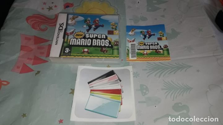 CAJA E PAPELES NEW SÚPER MARIO BROS NINTENDO DS (Juguetes - Videojuegos y Consolas - Nintendo - DS)