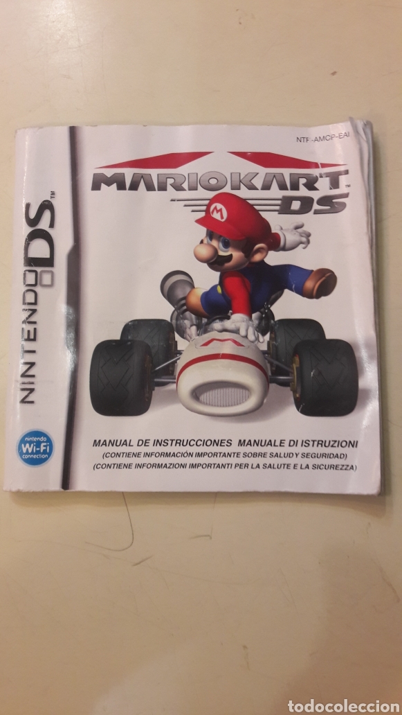 Videojuegos y consolas: Nintendo ds Manual Mariikart - Foto 1