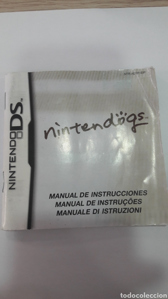 Videojuegos y consolas: Nintendo manual dogs - Foto 1