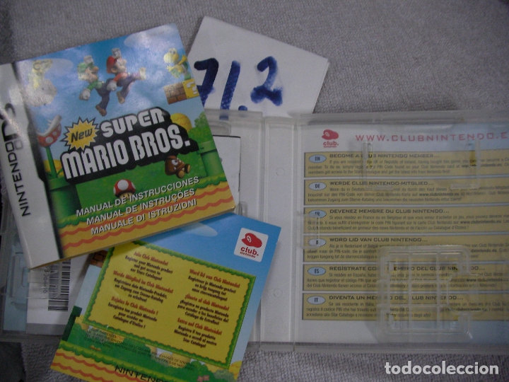 Videojuegos y consolas: CARATULA E INSTRUCCIONES - SUPER MARIO BROS - Foto 2