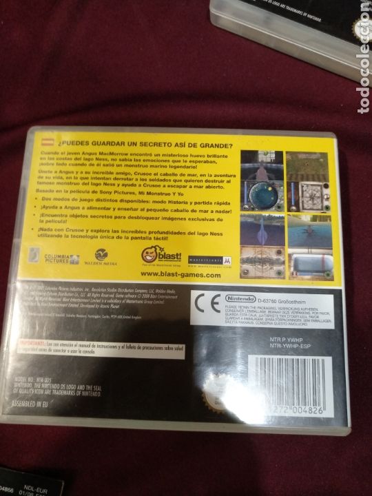 Videojuegos y consolas: Mi monstruo y yo, Nintendo DS, caja y manuales. - Foto 2