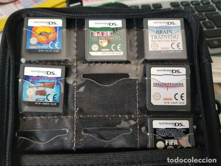 Videojuegos y consolas: FUNDA NINTENDO DS + 6 JUEGOS - Foto 2