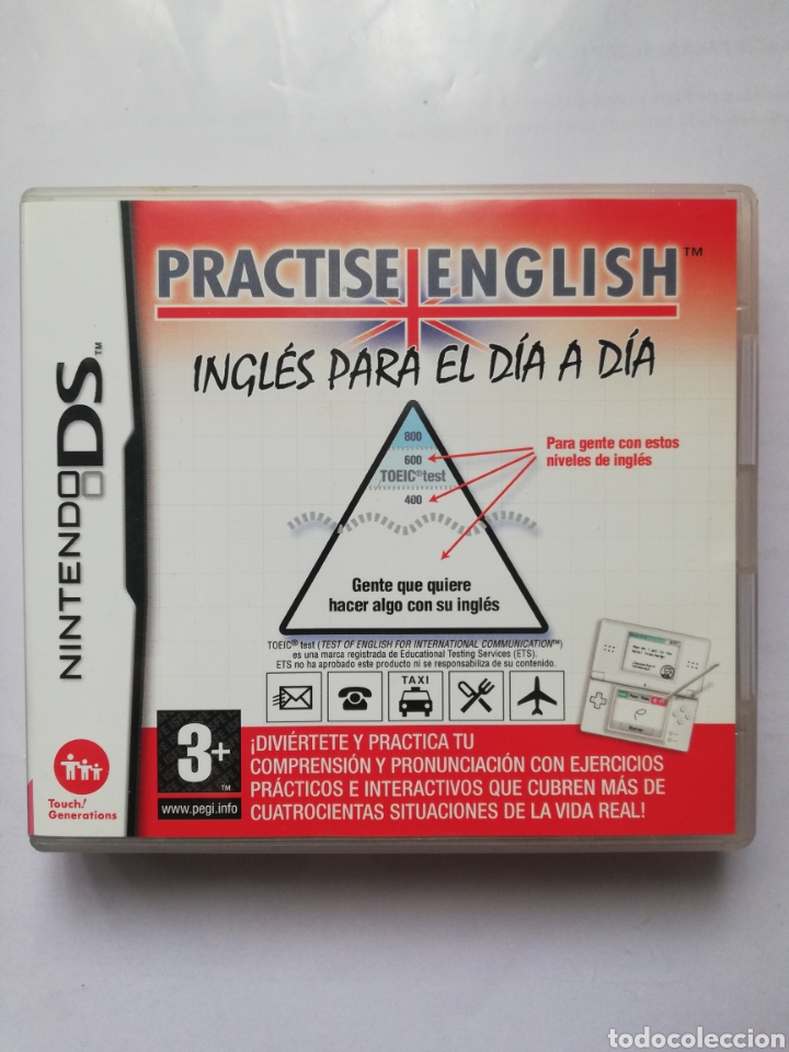 Videojuegos y consolas: Caja vacia Practise English - Foto 1
