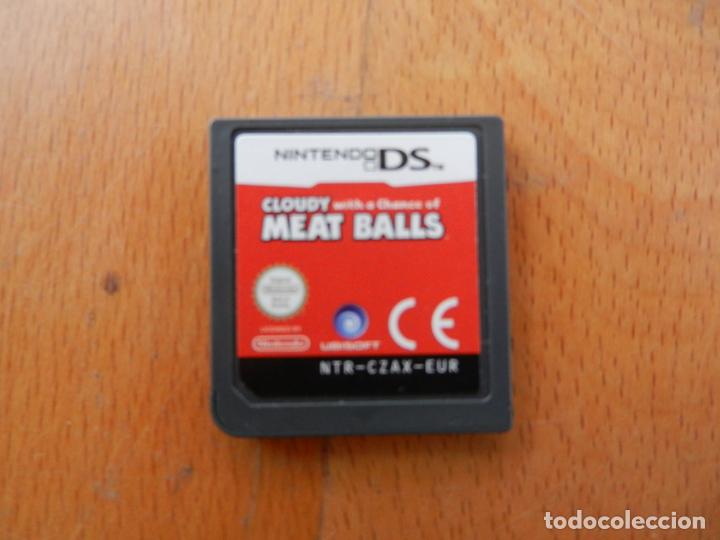 NINTENDO DS - CLOUDY WITH A CHANCE OF MEAT BALLS - CARTUCHO DEL JUEGO - EUROPA. (Juguetes - Videojuegos y Consolas - Nintendo - DS)