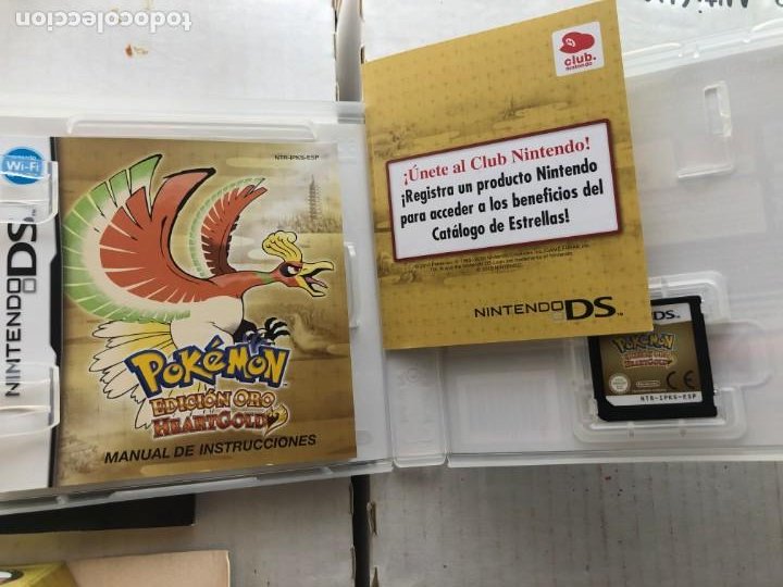 Pokémon HeartGold DS Gold Edition em segunda mão durante 80 EUR em Jerez de  la Frontera na WALLAPOP