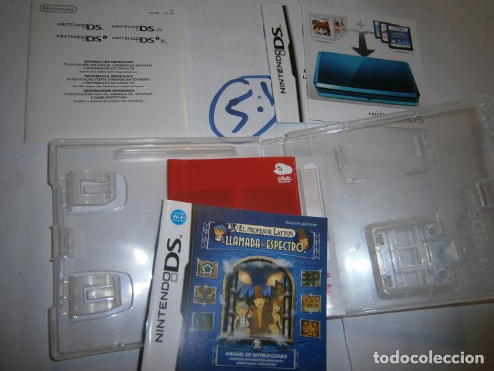 Videojuegos y consolas: INSTRUCCIONES EL PROFESOR LAYTON, DOCUMENTACION VARIADA Y CAJA - Foto 1