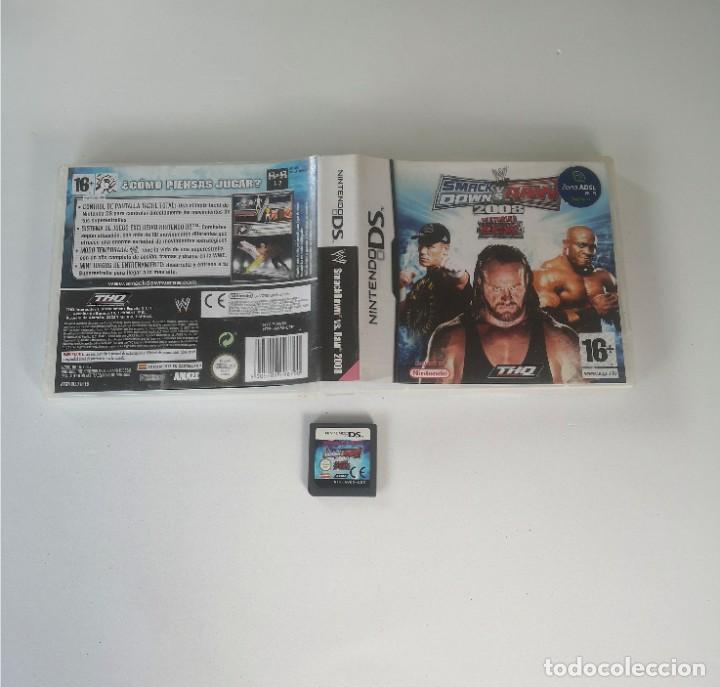 Videojuegos y consolas: Smack Down VS Raw 2008 Nintendo DS - Foto 1
