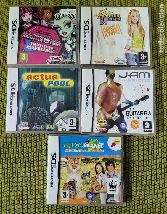 Videojuegos y consolas: NINTENDO DS - LOTE 5 JUEGOS - Foto 1