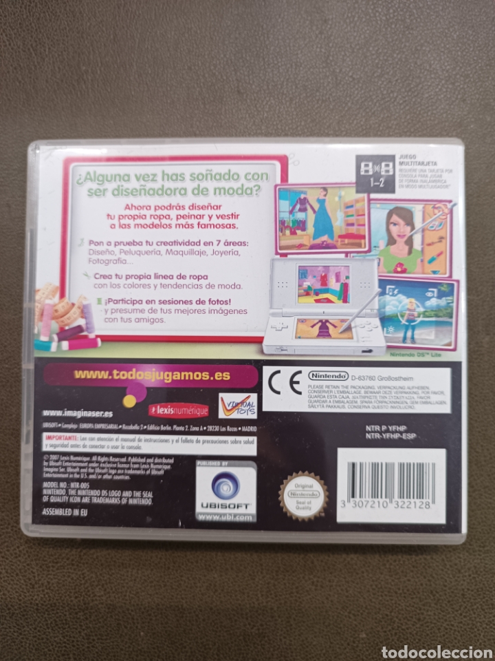 Videojuegos y consolas: Nintendo DS Imagina ser dise&ntilde;adora de moda - Foto 3