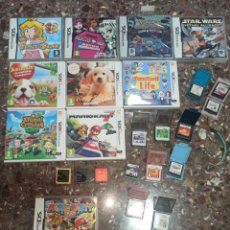 Videojuegos y Consolas: LOTE DE JUEGOS NINTENDO DS Y 3DS POKÉMON MARIO STAR WARS MONKEY BALL DRAGON2 DISNEY. Lote 361750695