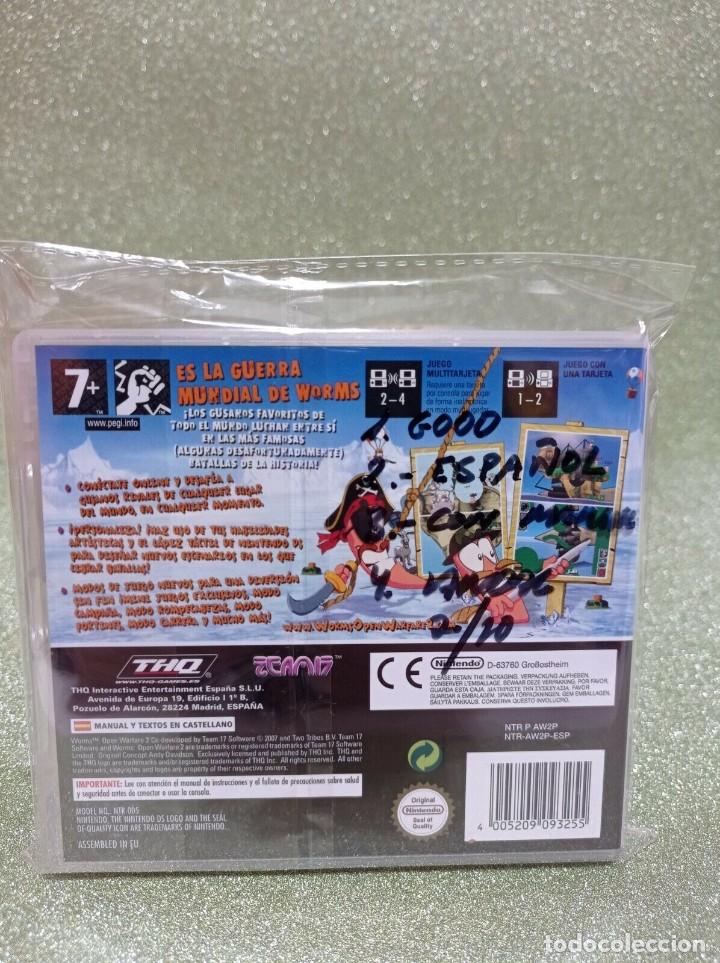 Videojuegos y consolas: JUEGO NINTENDO DS- WORMS OPEN WARFARE 2 - Foto 2