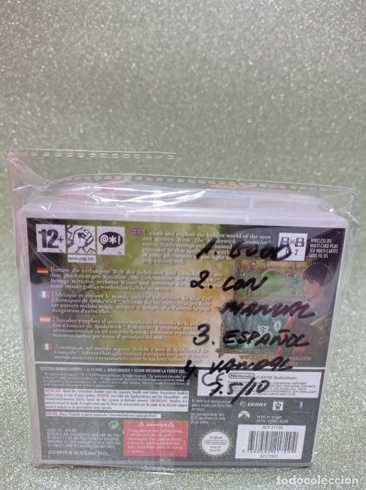 Videojuegos y consolas: JUEGO NINTENDO DS- THE SPIDERWICK CRONICLES - Foto 2