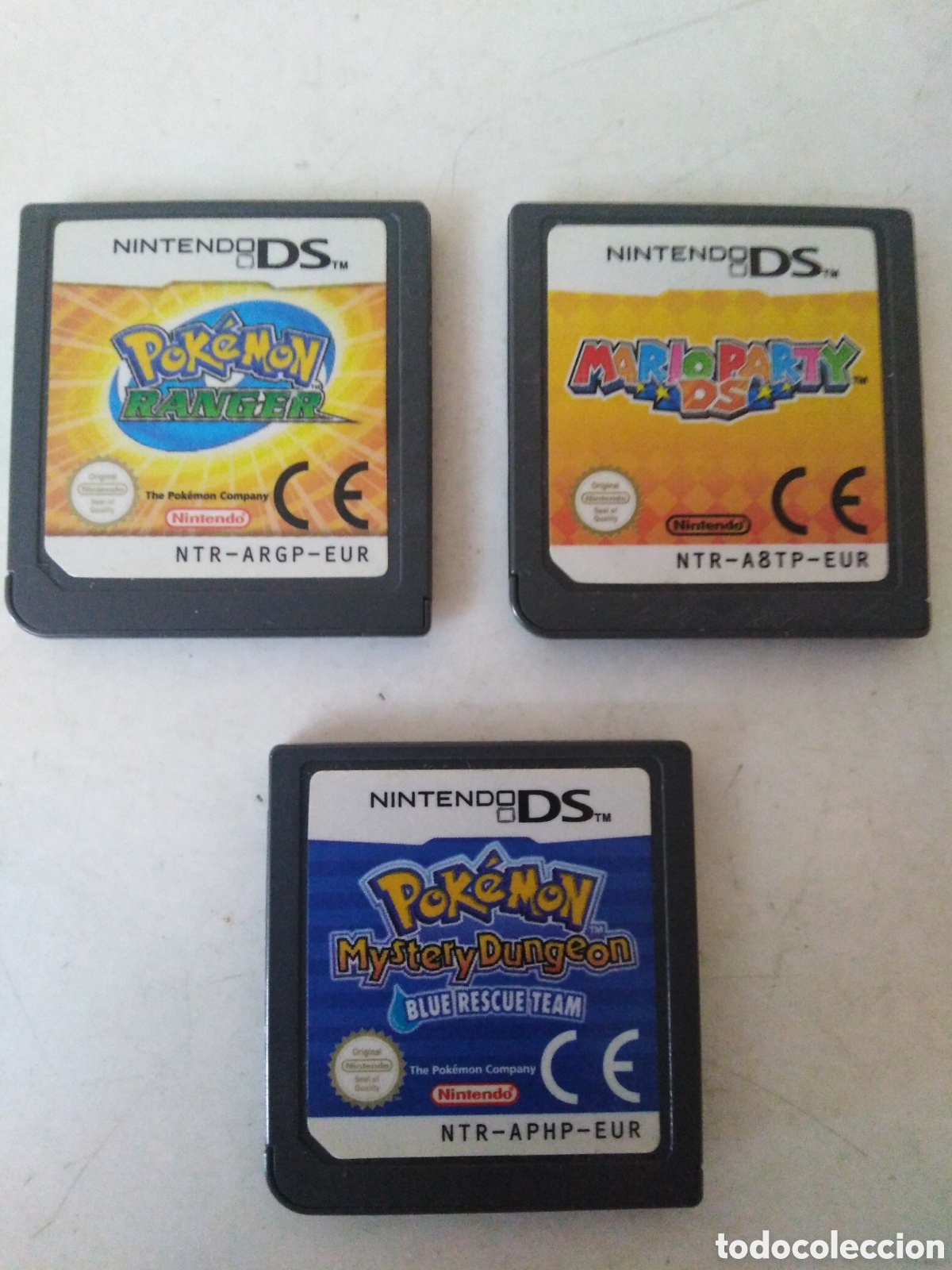 lote de 3 juegos nintendo ds ( pokemon / mario - Acheter Jeux