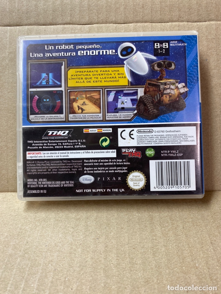Videojuegos y consolas: NINTENDO DS WALL&bull;E, BATALL&Oacute;N DE LIMPIEZA - Foto 2