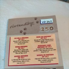 Videojuegos y Consolas: FOLLETO DE PUNTOS NINTENDO VIP NINTENDOGS NINTENDO DS 2005