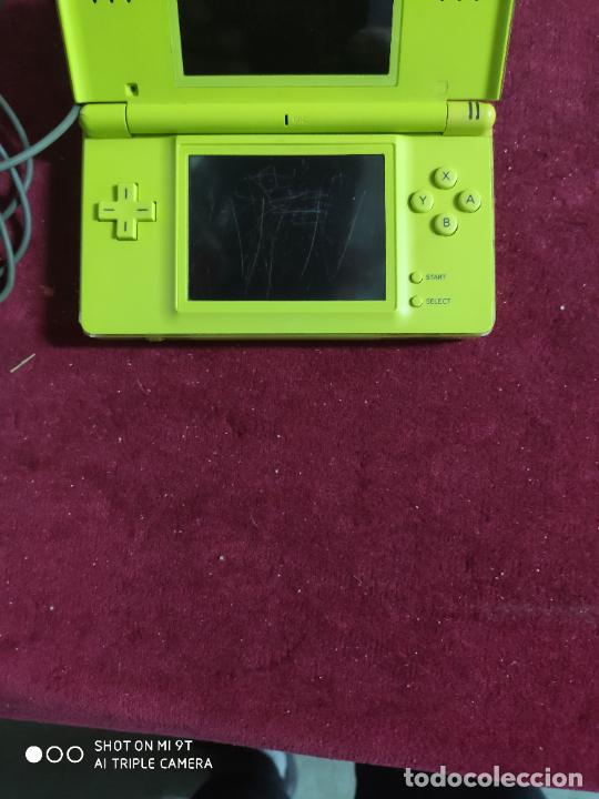 Videojuegos y consolas: NINTENDO DS LITE VERDE FUNCIONANDO CON CARGADOR - Foto 3