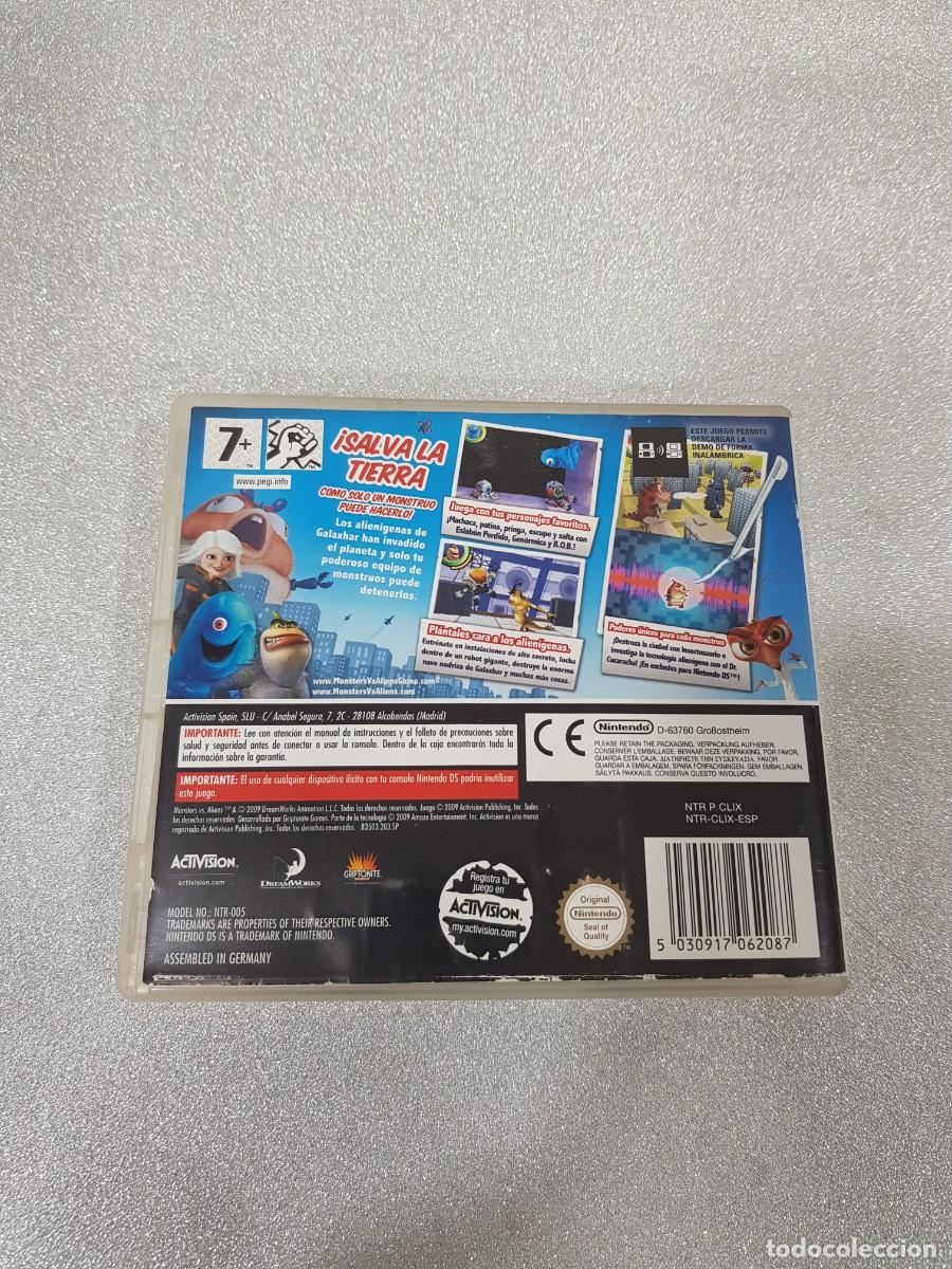 Videojuegos y consolas: MONSTRUOS CONTRA ALIENIGENAS PARA NINTENDO DS - Foto 3