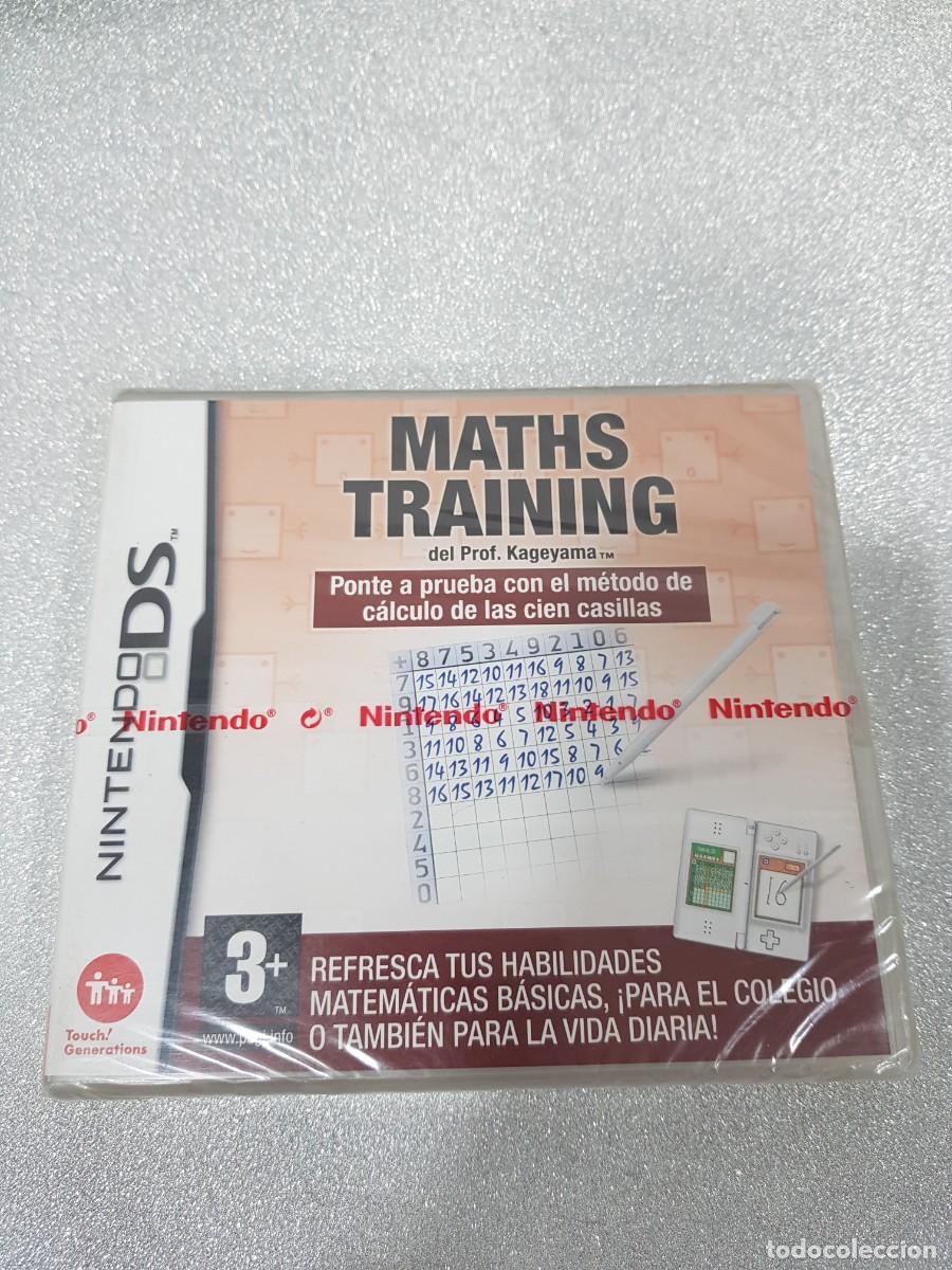 Videojuegos y consolas: MATHS TRAINING NUEVO SELLADO PARA NINTENDO DS - Foto 1