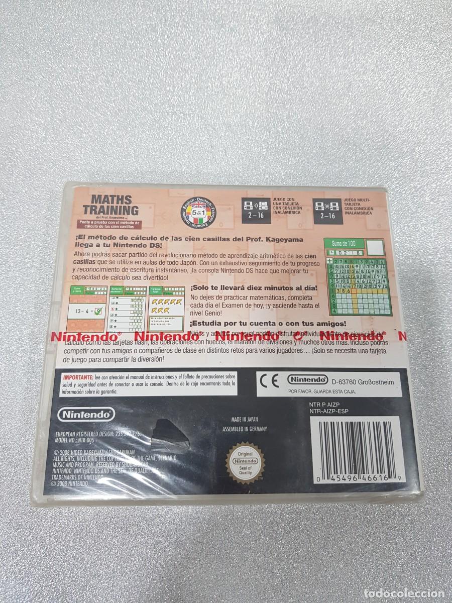 Videojuegos y consolas: MATHS TRAINING NUEVO SELLADO PARA NINTENDO DS - Foto 2