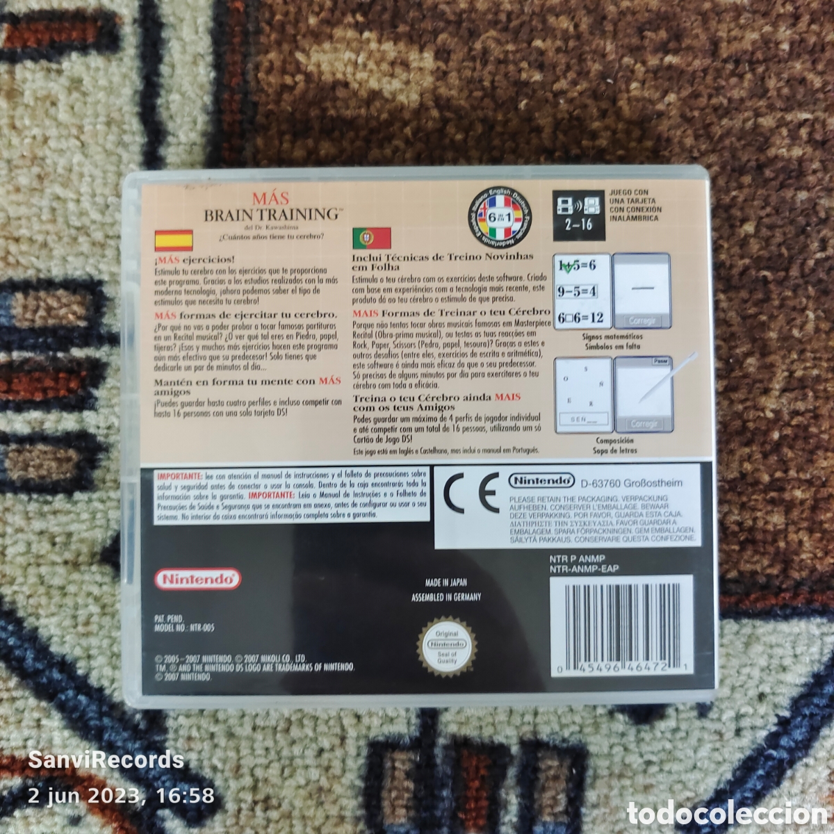 Videojuegos y consolas: NINTENDO DS: MAS BRAIN TRAINING - Foto 2