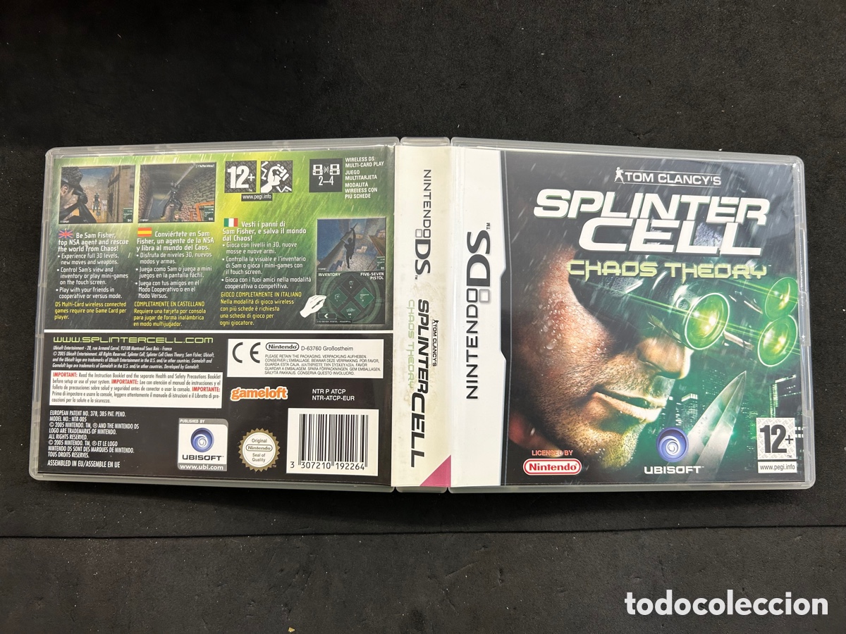 Videojuegos y consolas: Nintendo DS splinter cell Chaos theory - Foto 4