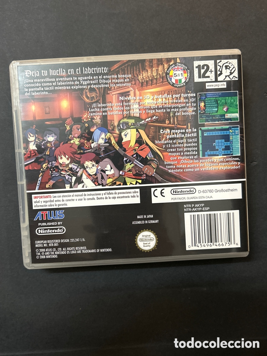 Videojuegos y consolas: Nintendo DS etrian odyssey - Foto 2