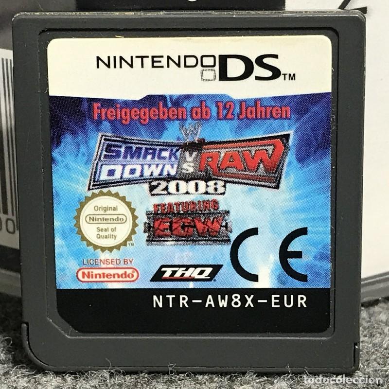 Videojuegos y consolas: WWE SMACKDOWN VS RAW 2008 NINTENDO DS - Foto 2