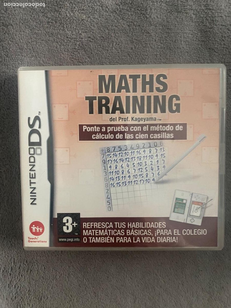 Videojuegos y consolas: JUEGO NINTENDO DS MATHS TRAINING - Foto 1